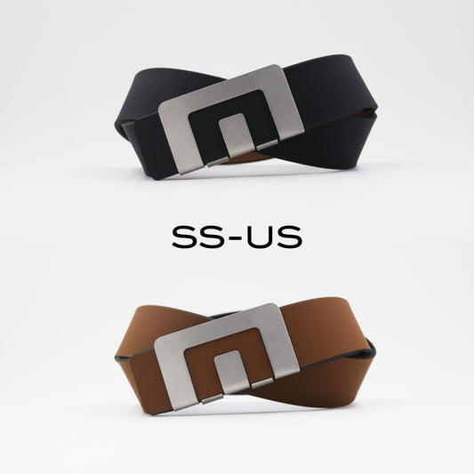 MIN BELT - SILVER BUCKLE, USUAL STRAP